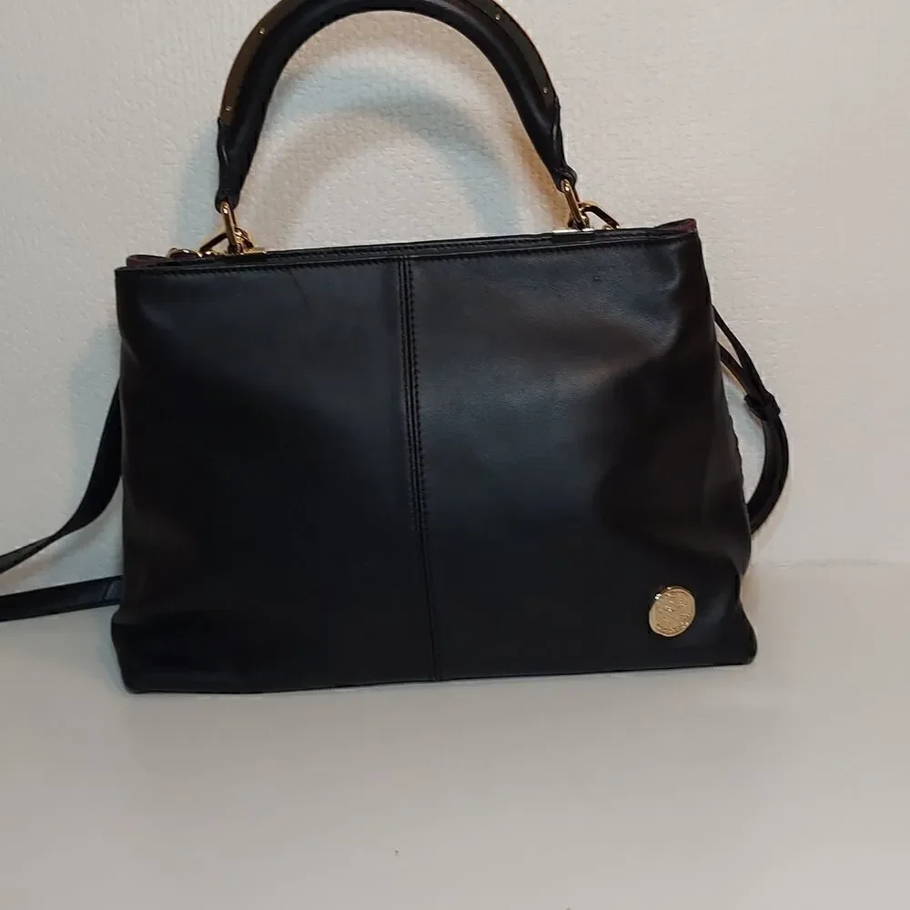 Vince Camuto Quilted Leather Satchel